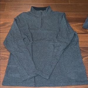 Charcoal Collard Long Sleeve